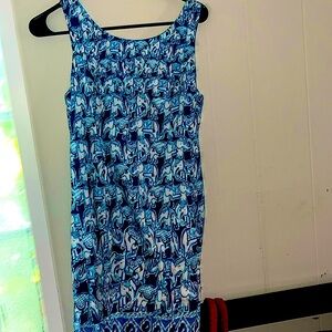 Like new Lily Pulitzer elephant dress size 8